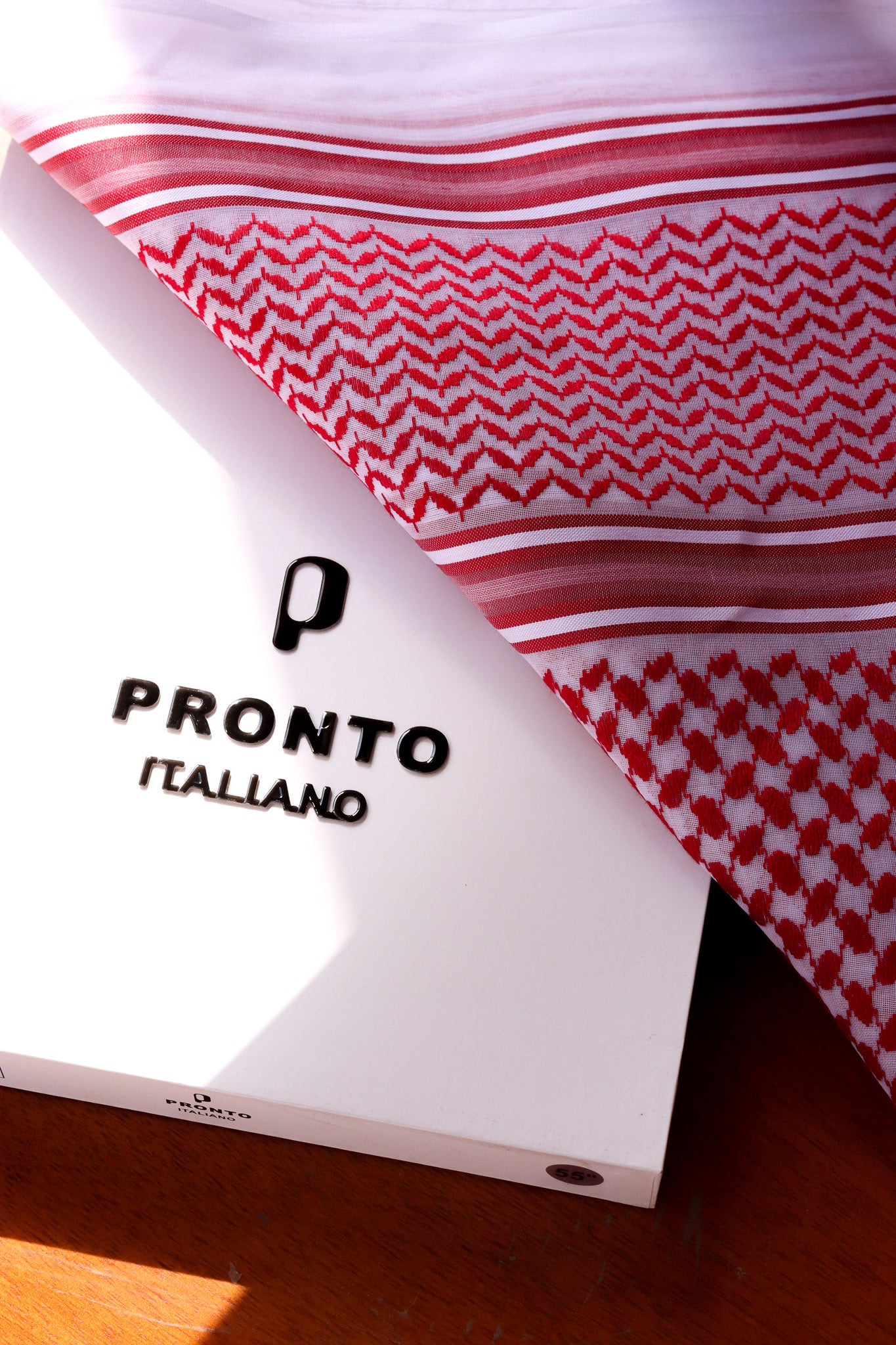 Saudi Shemagh | Red - Pronto Italiano